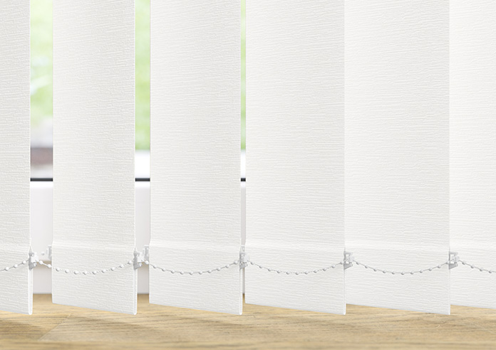 Toulouse (Blackout), Textured Grey - Vertical Blind Slats - Image 3